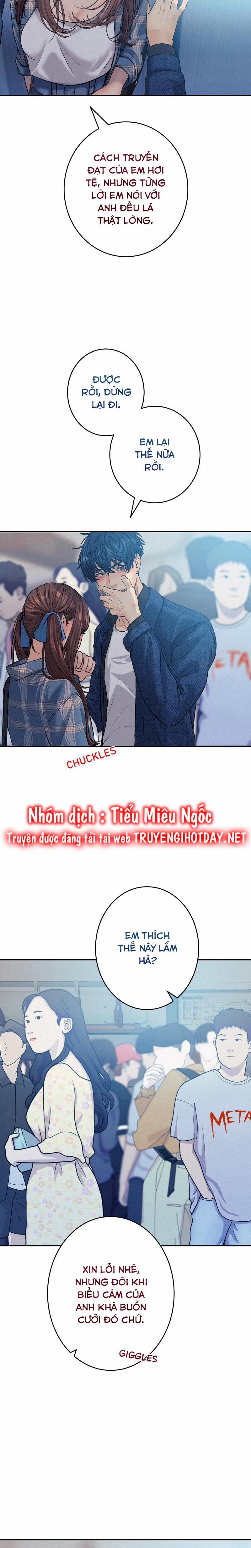 Tôi Đang Hẹn Hò Với Anh Chàng Điên Loạn 16 trang 18