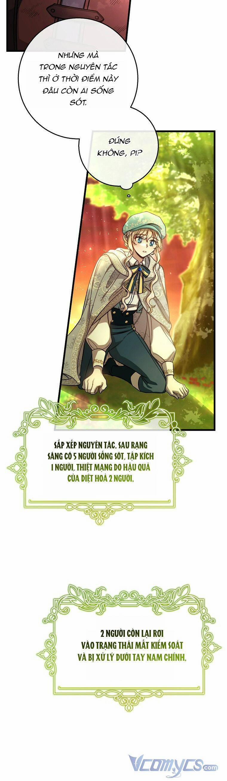 Tôi Được Định Trở Thành Vị Cứu Tinh Của Nhân Vật Chính 34 trang 35