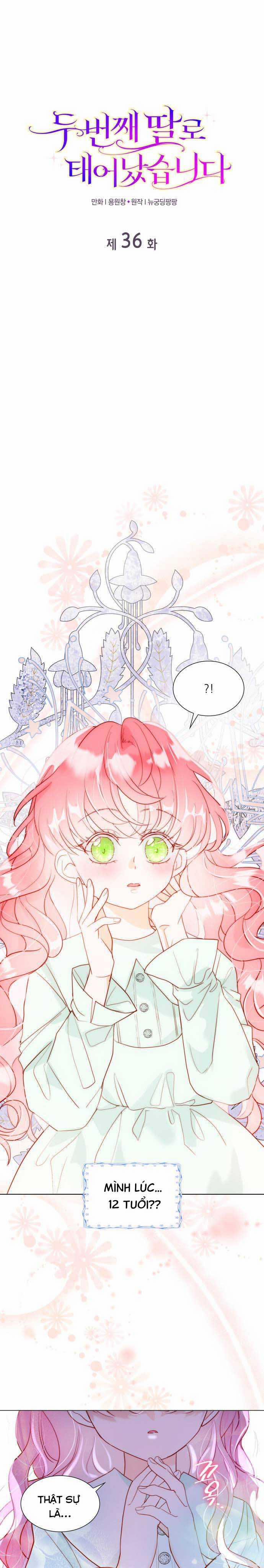 Tôi Được Sinh Ra Là Con Gái Thứ Hai 36 trang 1