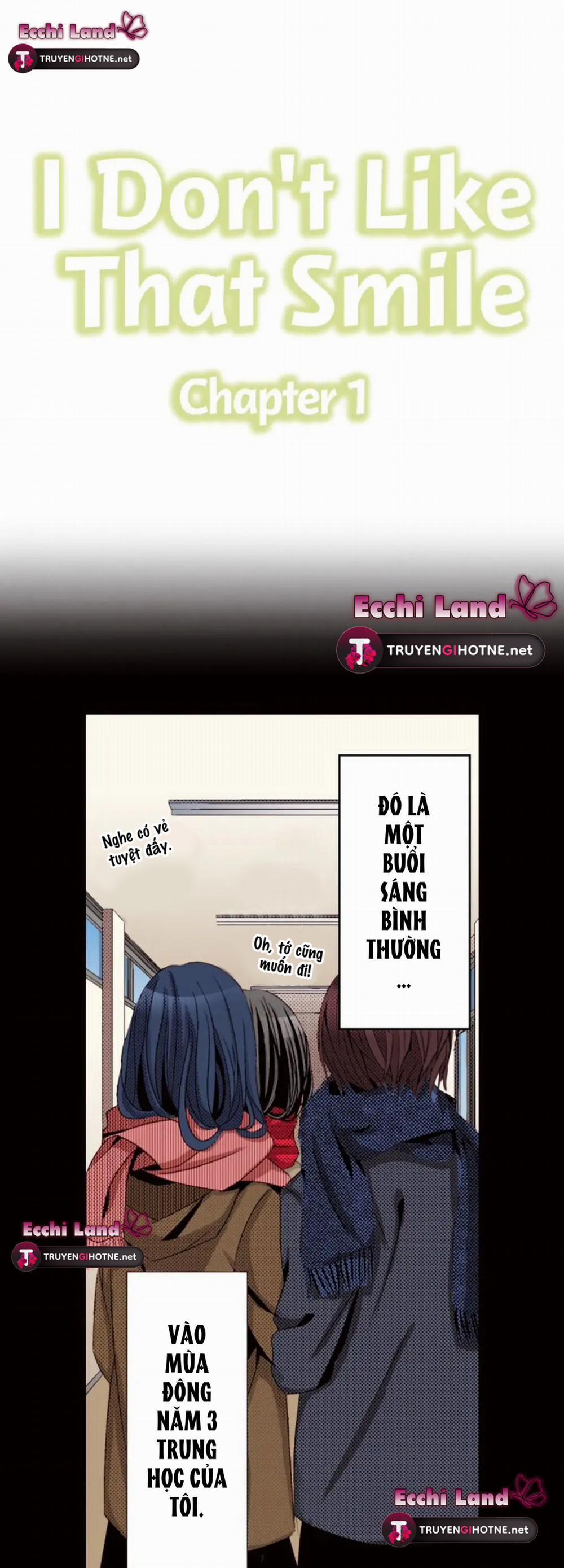 Tôi Ghét Nụ Cười Ấy 1.1 trang 1