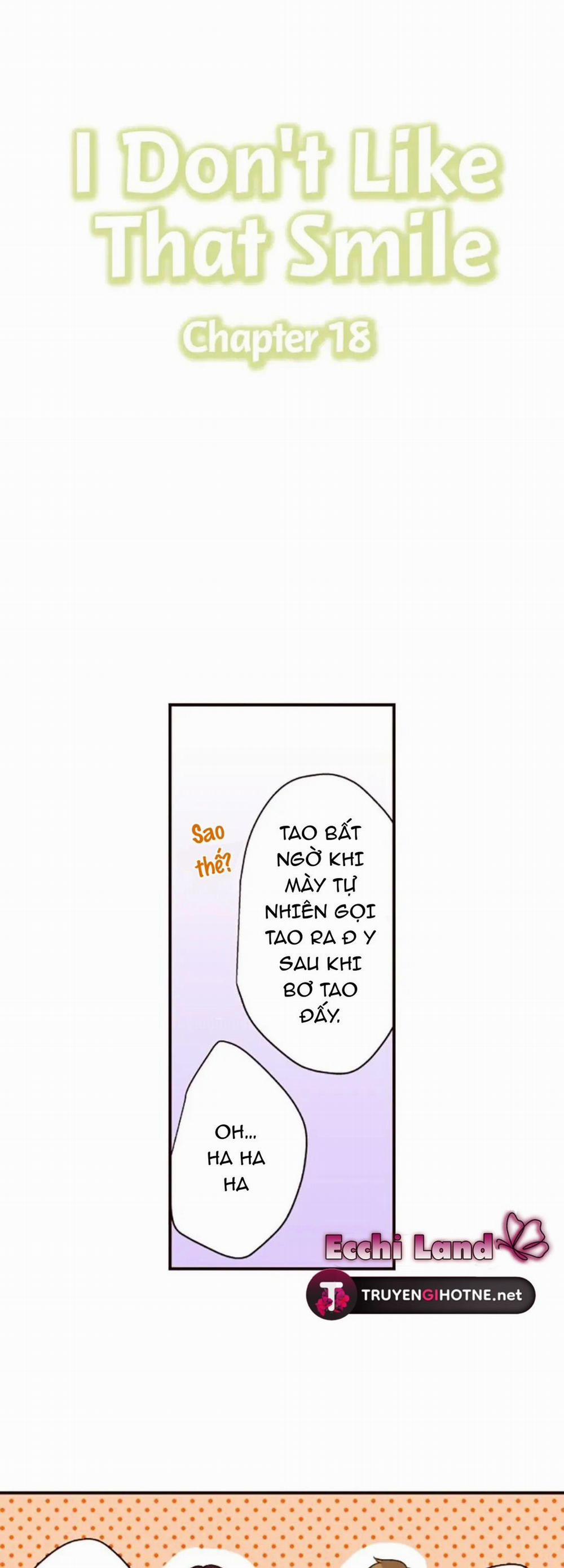 Tôi Ghét Nụ Cười Ấy 18.1 trang 1