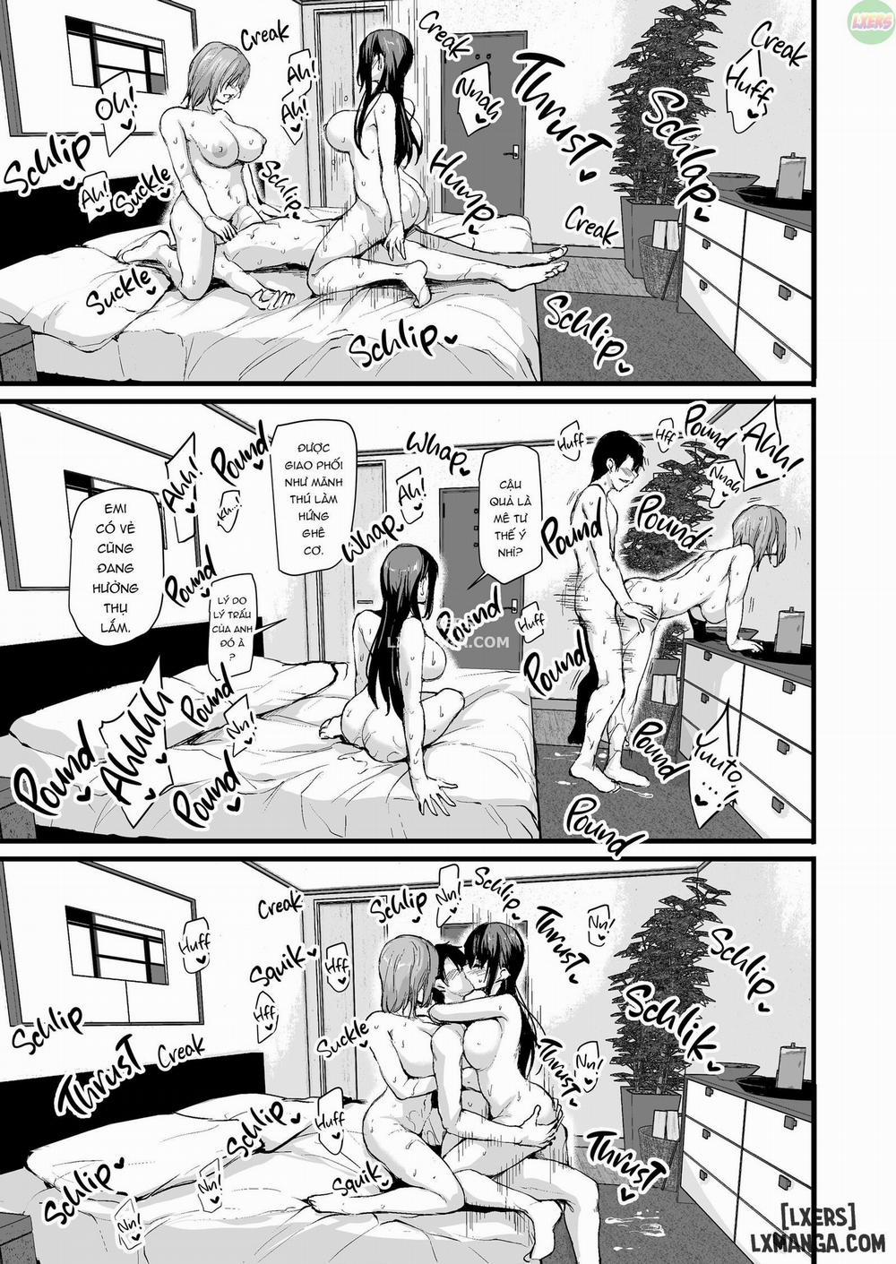 Tôi Không Cương Nổi Nên Vợ Tôi Mang Bạn Cô Âý Tới 1 trang 50