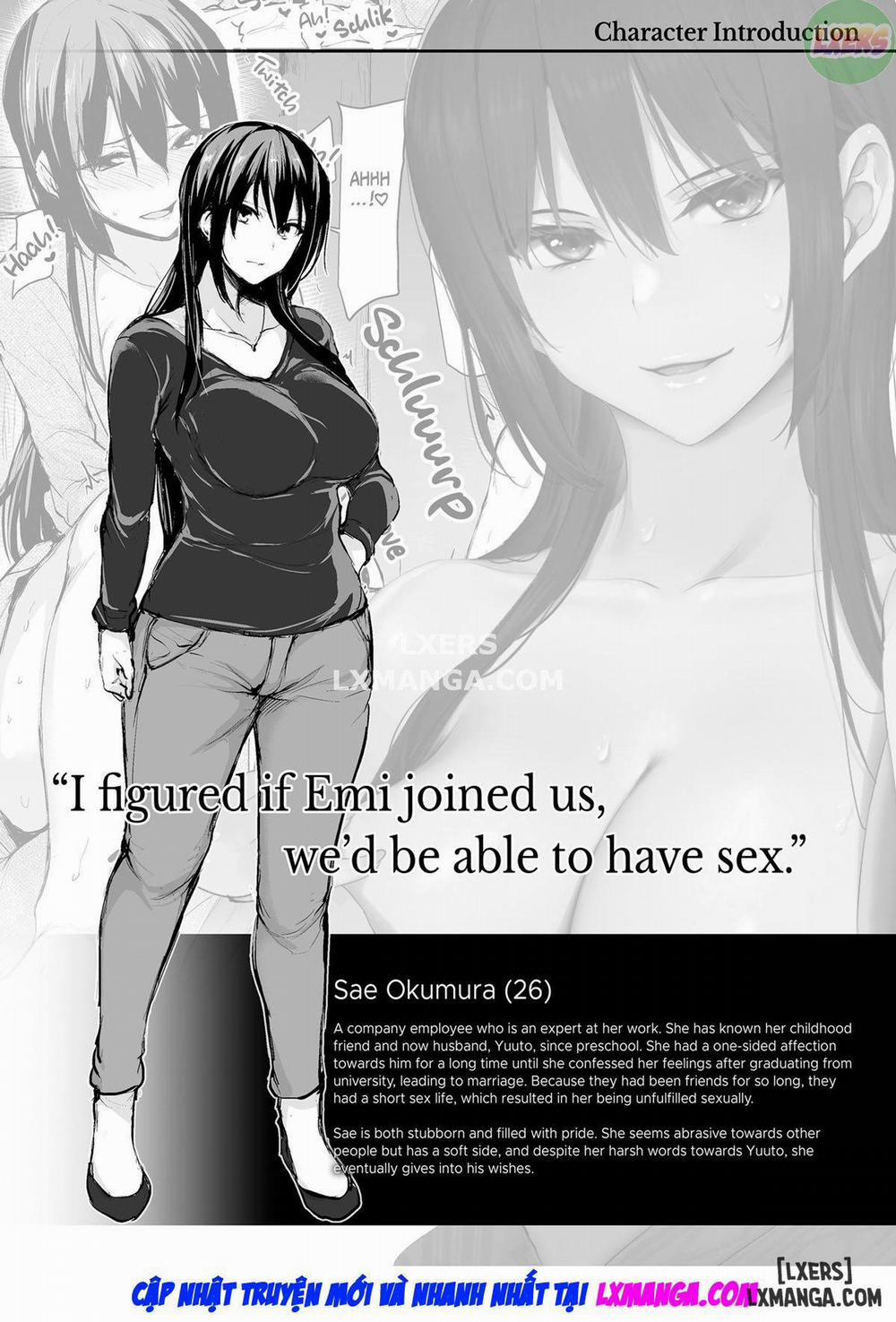 Tôi Không Cương Nổi Nên Vợ Tôi Mang Bạn Cô Âý Tới 2 END trang 59