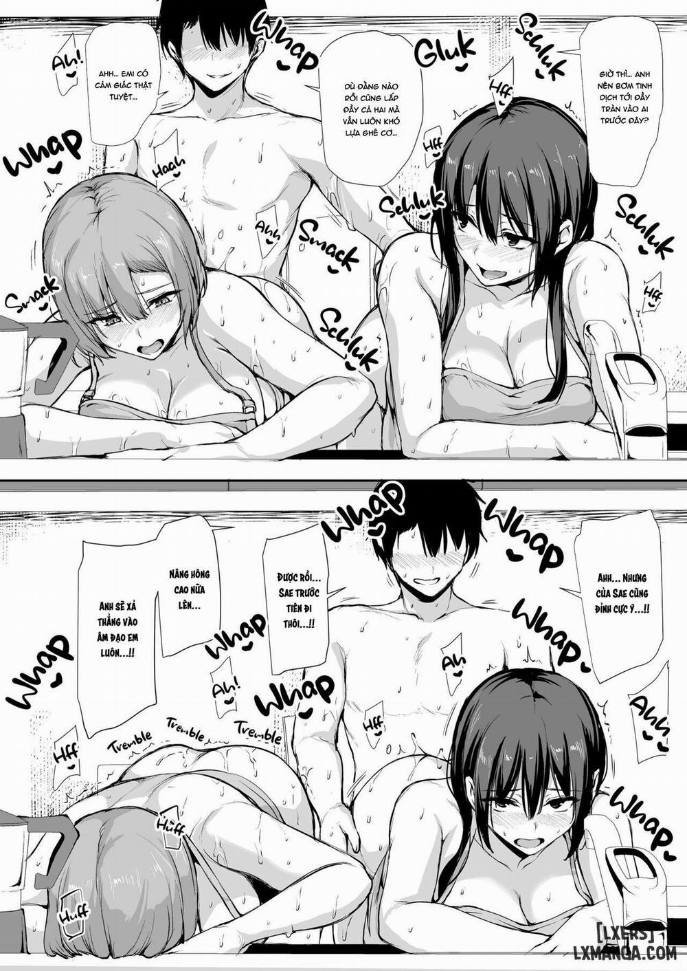 Tôi Không Cương Nổi Nên Vợ Tôi Mang Bạn Cô Âý Tới 3.2 trang 29