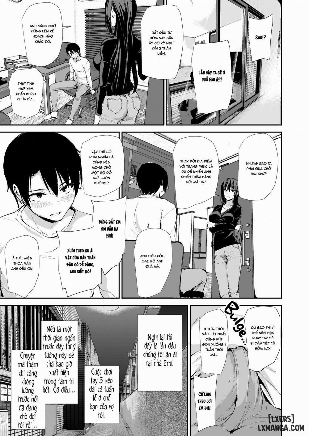 Tôi Không Cương Nổi Nên Vợ Tôi Mang Bạn Cô Âý Tới 3.2 trang 4