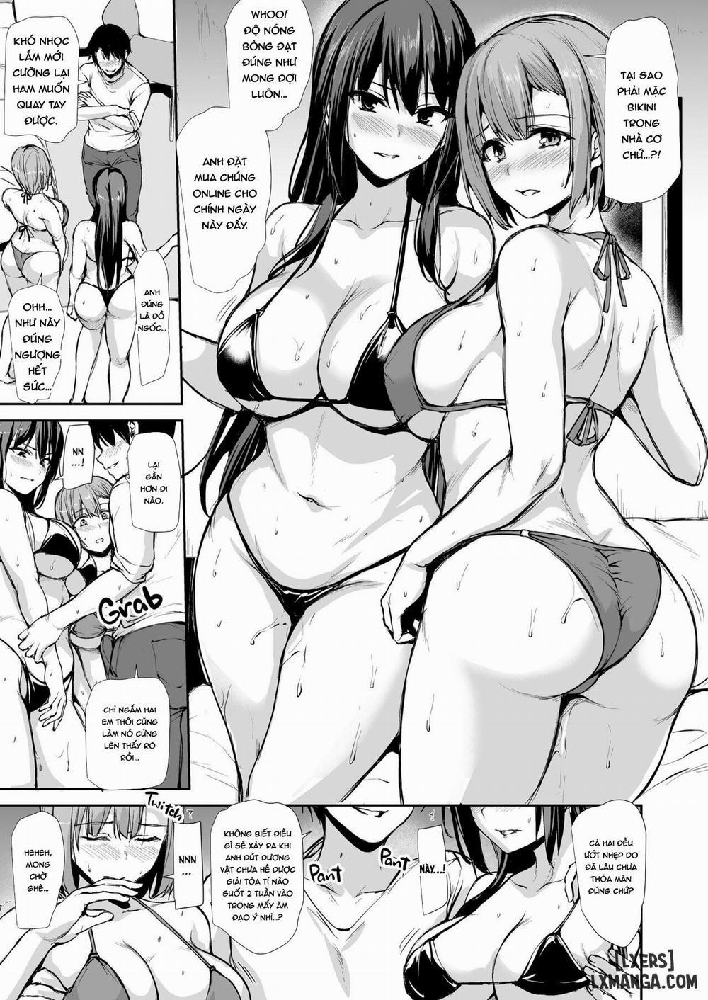 Tôi Không Cương Nổi Nên Vợ Tôi Mang Bạn Cô Âý Tới 3.2 trang 6