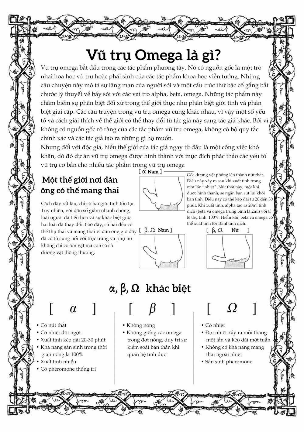 Tôi Không Muốn Làm Omega Đâu! 1 trang 2