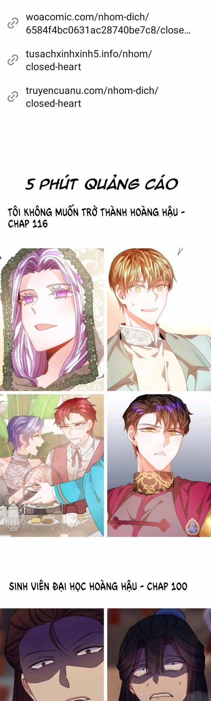 Tôi Không Muốn Trở Thành Hoàng Hậu 116 trang 1