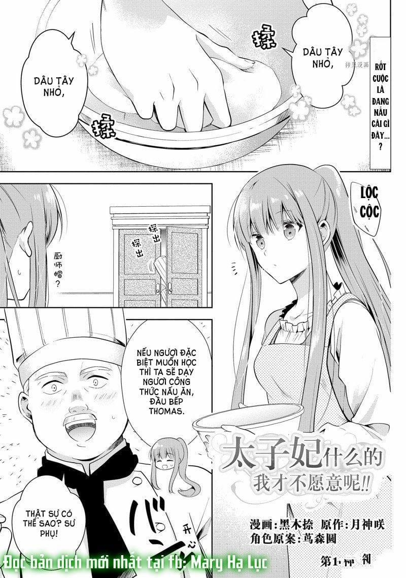 Tôi Không Muốn Trở Thành Thái Tử Phi Đâu 16.1 trang 2