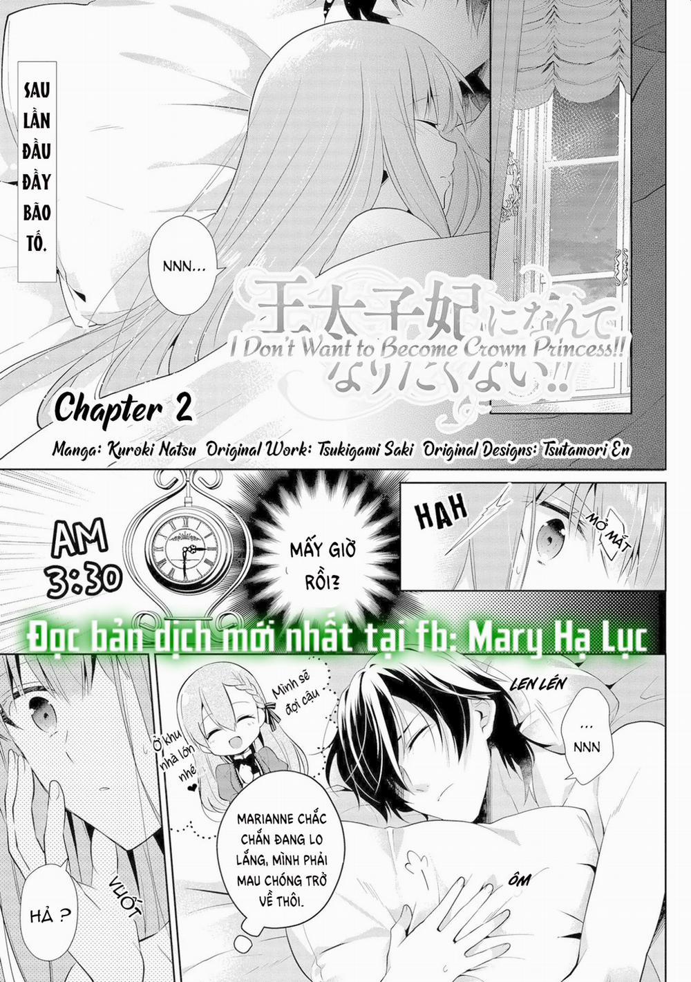 Tôi Không Muốn Trở Thành Thái Tử Phi Đâu 3.1 trang 1