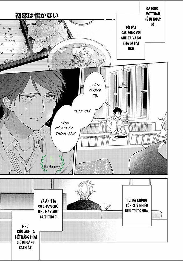 Tôi không nhớ mối tình đầu của mình 2 trang 12