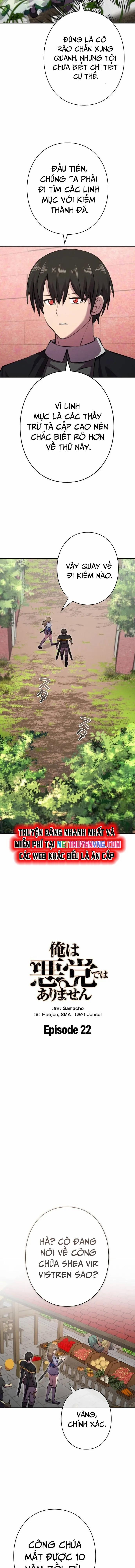 Tôi Không Phải Là Kẻ Phản Diện 22 trang 1