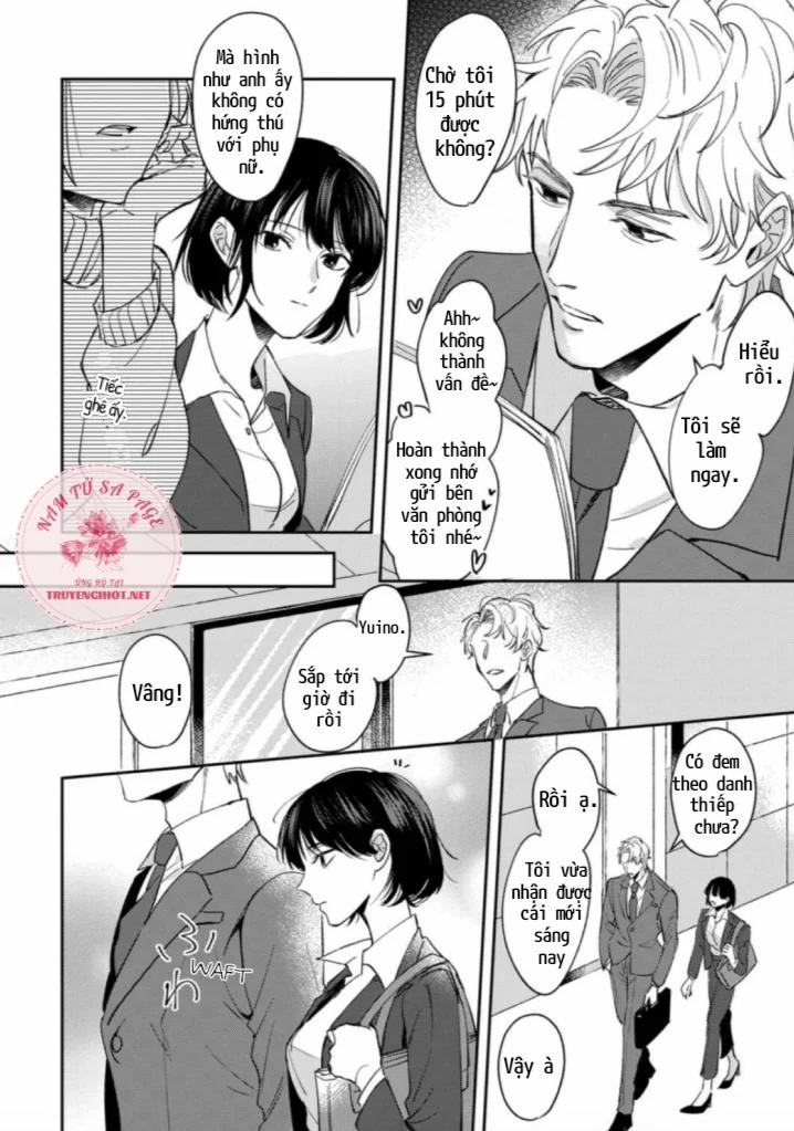 Tôi Không Thể Chỉ Biết Yêu Thôi – Cấp Trên Hay Soi Mói Và Cấp Dưới Nghiện Mùi 1 trang 9