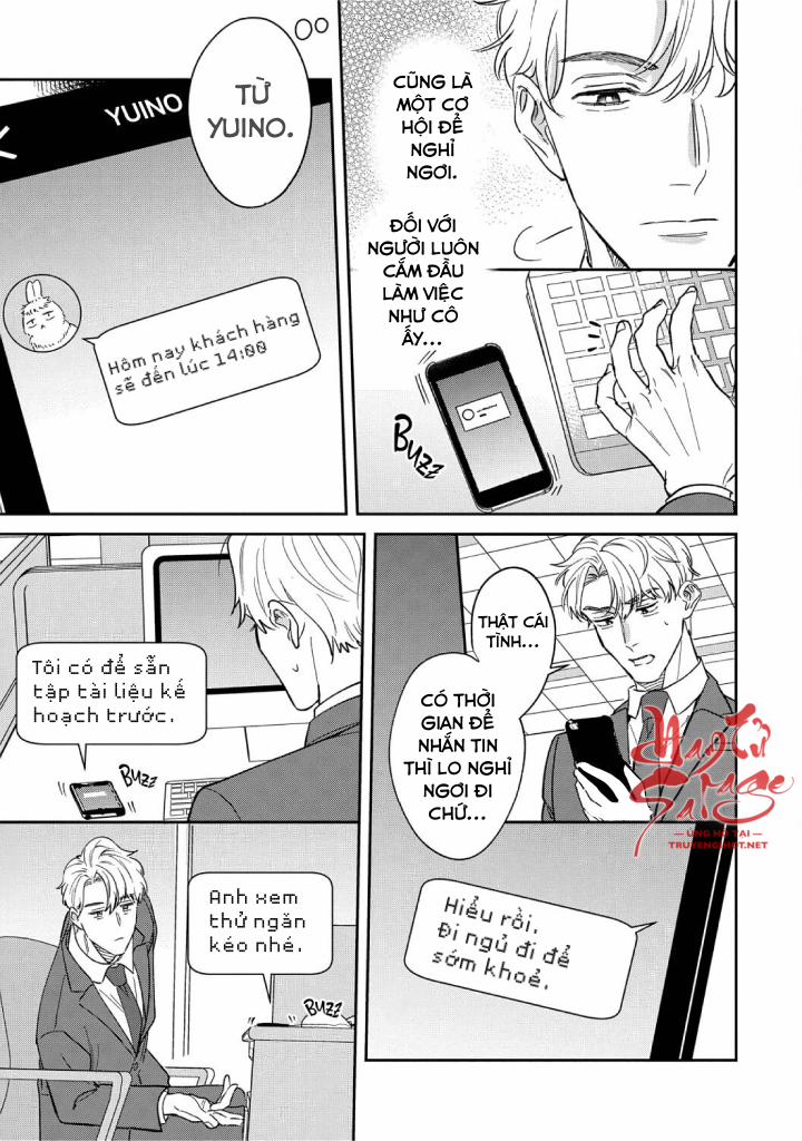 Tôi Không Thể Chỉ Biết Yêu Thôi – Cấp Trên Hay Soi Mói Và Cấp Dưới Nghiện Mùi 11.1 trang 4