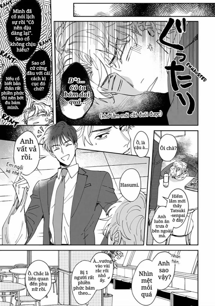 Tôi Không Thể Chỉ Biết Yêu Thôi – Cấp Trên Hay Soi Mói Và Cấp Dưới Nghiện Mùi 2 trang 10