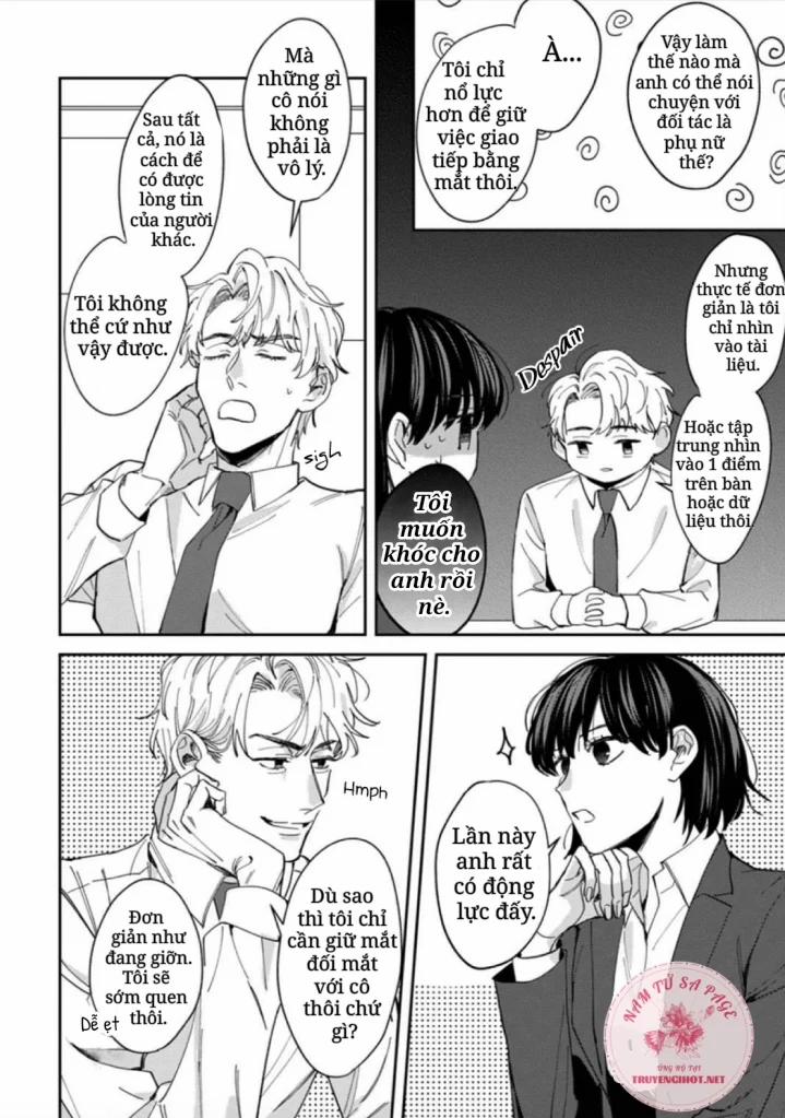 Tôi Không Thể Chỉ Biết Yêu Thôi – Cấp Trên Hay Soi Mói Và Cấp Dưới Nghiện Mùi 4.1 trang 13