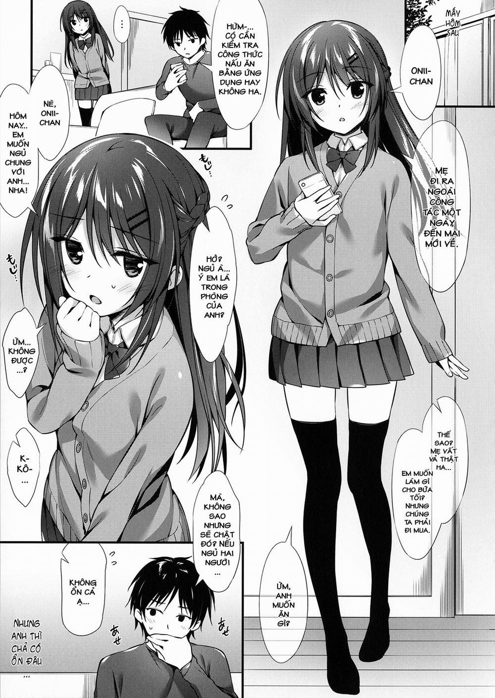 Tôi không thể hẹn hò với em gái mình. Oneshot trang 8