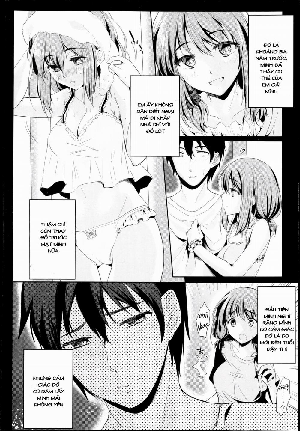 Tôi không thể trốn tránh em gái của mình Oneshot trang 6