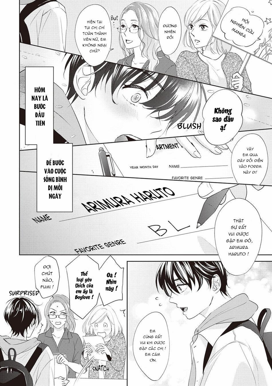 Tôi là hủ nam và trúc mã đang cố dụ dỗ tôi 1 trang 1