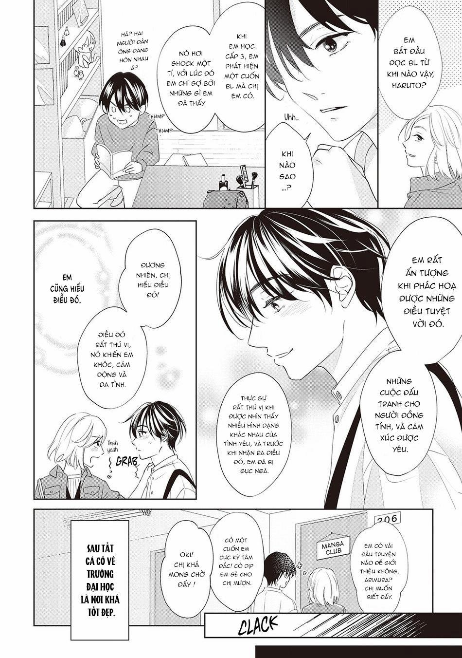 Tôi là hủ nam và trúc mã đang cố dụ dỗ tôi 1 trang 15