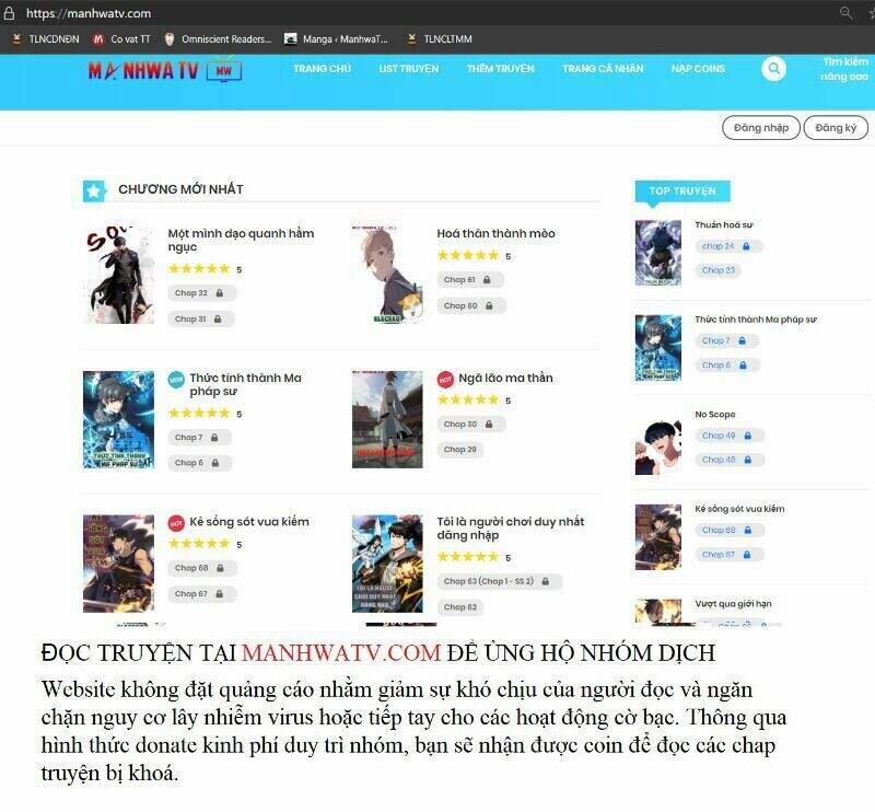 Tôi Là Người Chơi Duy Nhất Đăng Nhập 64 trang 73