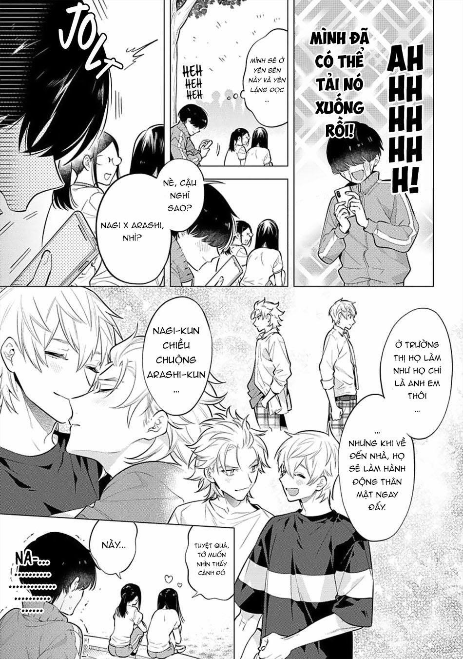 Tôi Là Người Nhút Nhát Nhưng Được Cặp Sinh Đôi Yêu Thương 1 trang 15