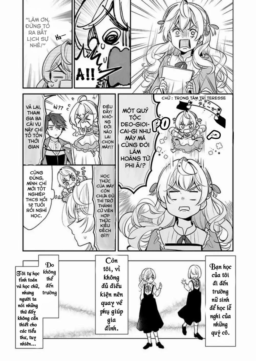 Tôi Là Ứng Cử Viên Cho Vị Trí Hoàng Tử Phi Nhưng Tôi Chắc Kèo Là Tôi Trúng Rồi! 1 trang 14