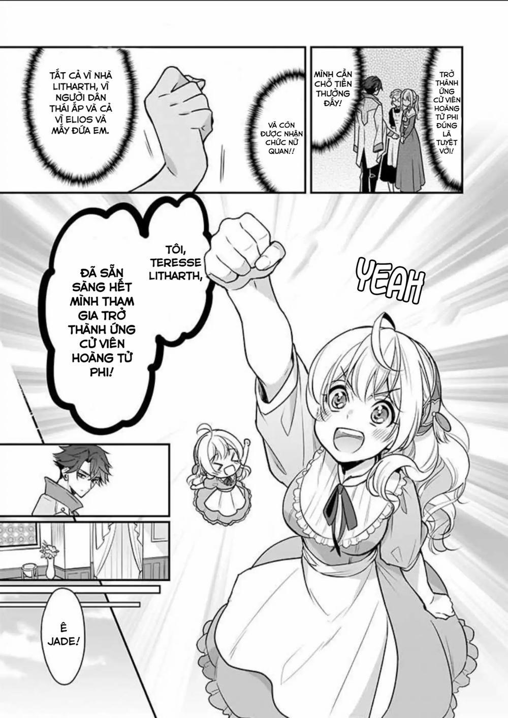 Tôi Là Ứng Cử Viên Cho Vị Trí Hoàng Tử Phi Nhưng Tôi Chắc Kèo Là Tôi Trúng Rồi! 1 trang 22