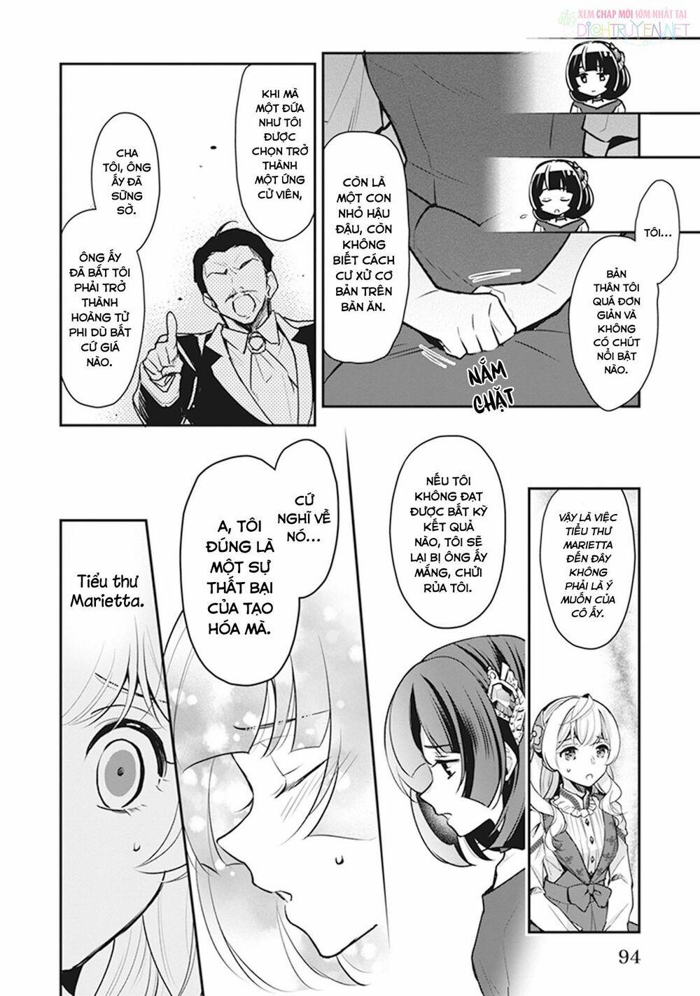 Tôi Là Ứng Cử Viên Cho Vị Trí Hoàng Tử Phi Nhưng Tôi Chắc Kèo Là Tôi Trúng Rồi! 8 trang 9