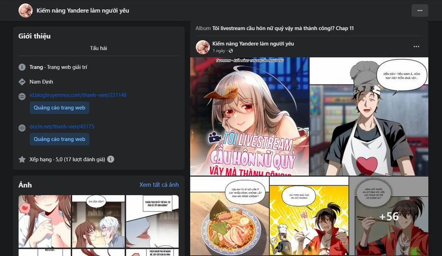 Tôi Livestream Cầu Hôn Nữ Quỷ Vậy Mà Thành Công!? 11 trang 3