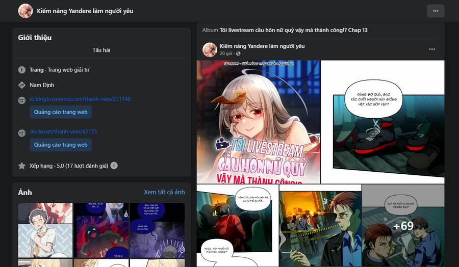 Tôi Livestream Cầu Hôn Nữ Quỷ Vậy Mà Thành Công!? 13 trang 3