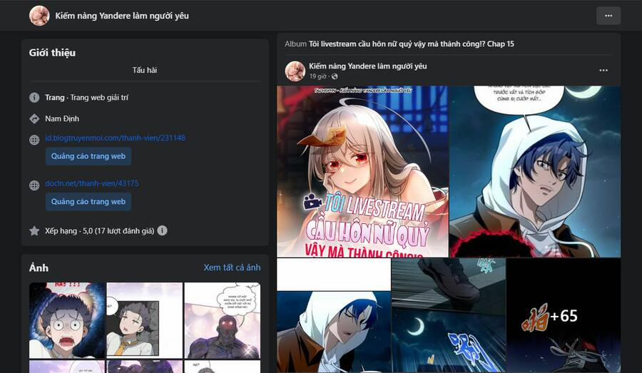 Tôi Livestream Cầu Hôn Nữ Quỷ Vậy Mà Thành Công!? 15 trang 3