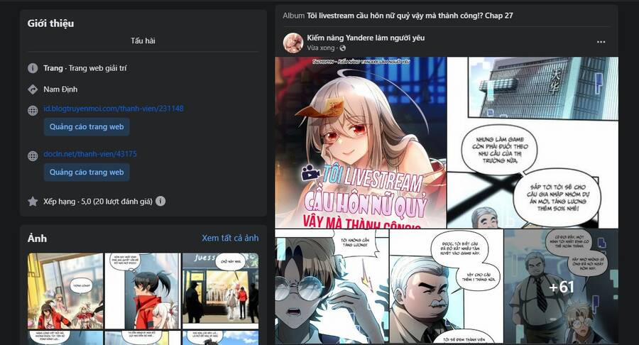 Tôi Livestream Cầu Hôn Nữ Quỷ Vậy Mà Thành Công!? 26 trang 84