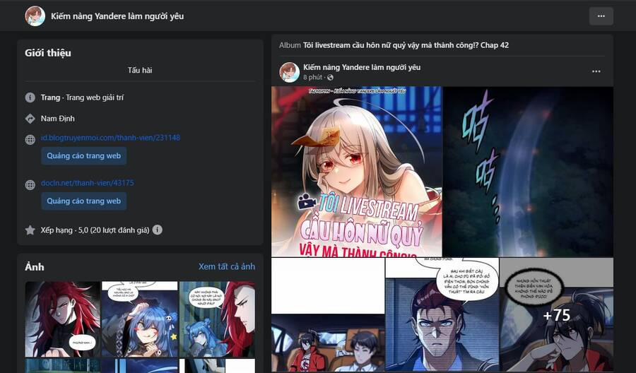 Tôi Livestream Cầu Hôn Nữ Quỷ Vậy Mà Thành Công!? 41 trang 77