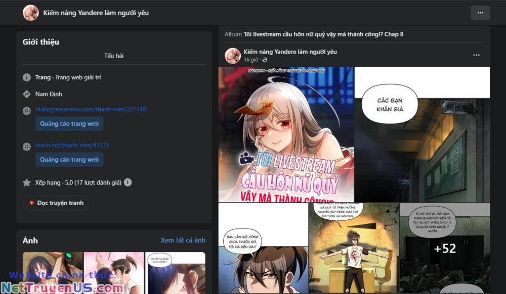 Tôi Livestream Cầu Hôn Nữ Quỷ Vậy Mà Thành Công!? 8 trang 3