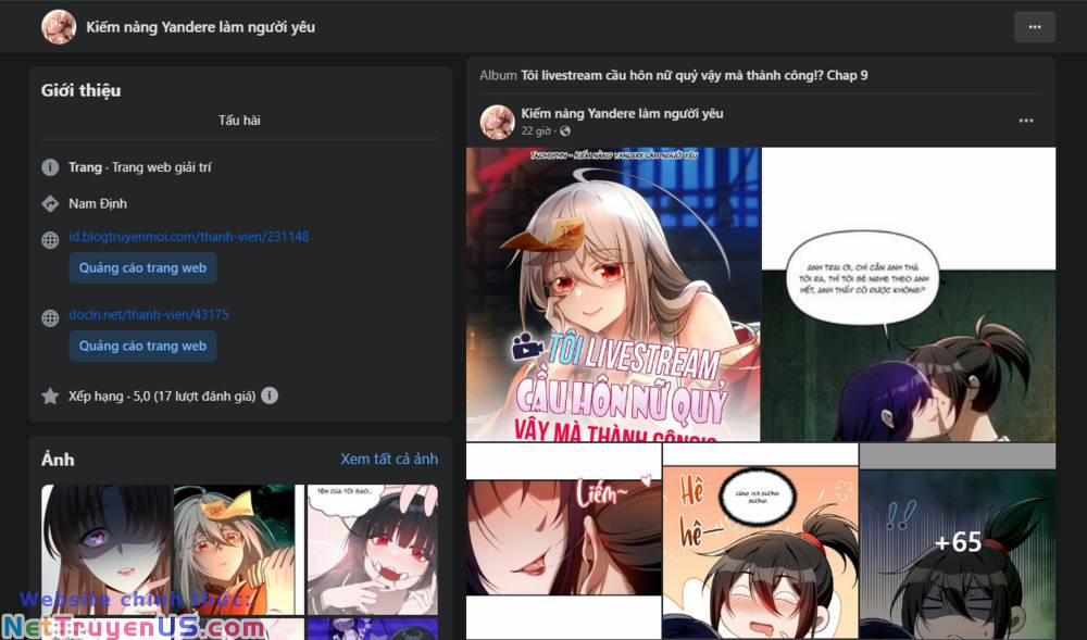 Tôi Livestream Cầu Hôn Nữ Quỷ Vậy Mà Thành Công!? 9 trang 3