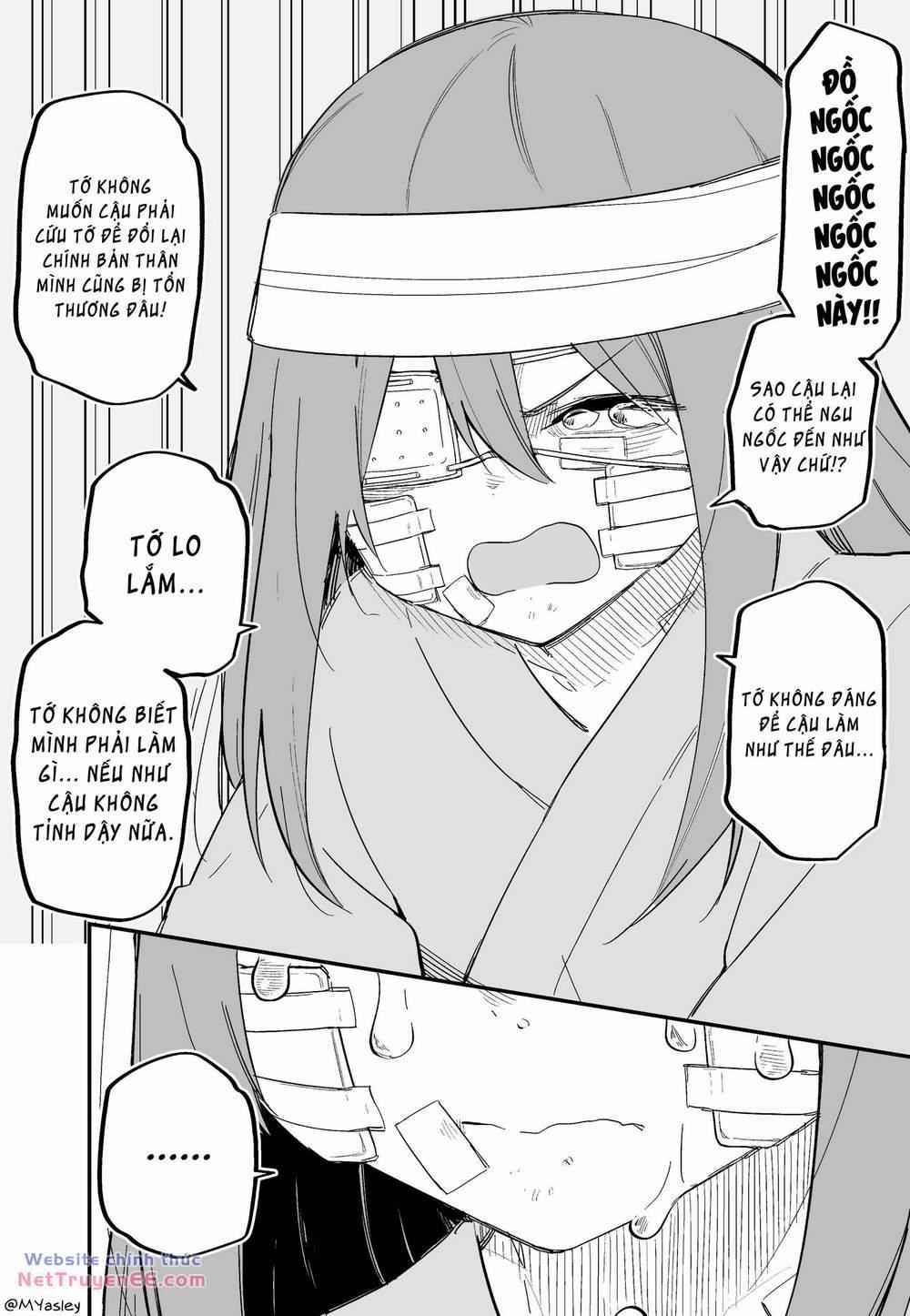 Tôi Lo Lắng Cho Người Bạn Cùng Lớp Đầy Những Vết Bầm Tím 35 trang 1