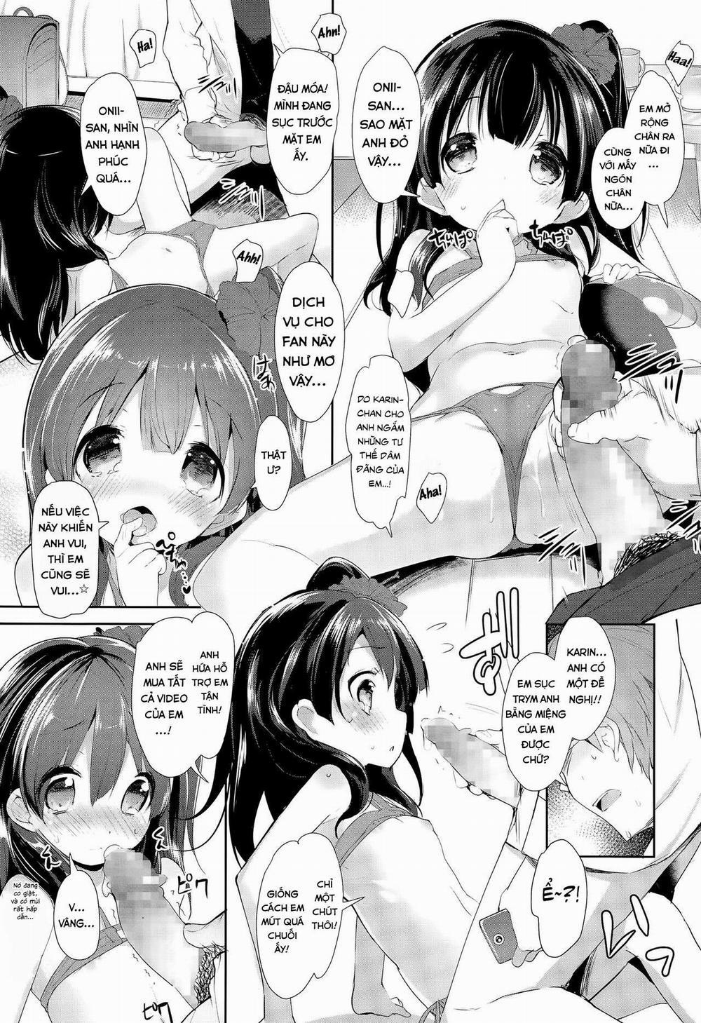 Tôi may mắn được húp bé loli idol nhà kế bên. Oneshot trang 10