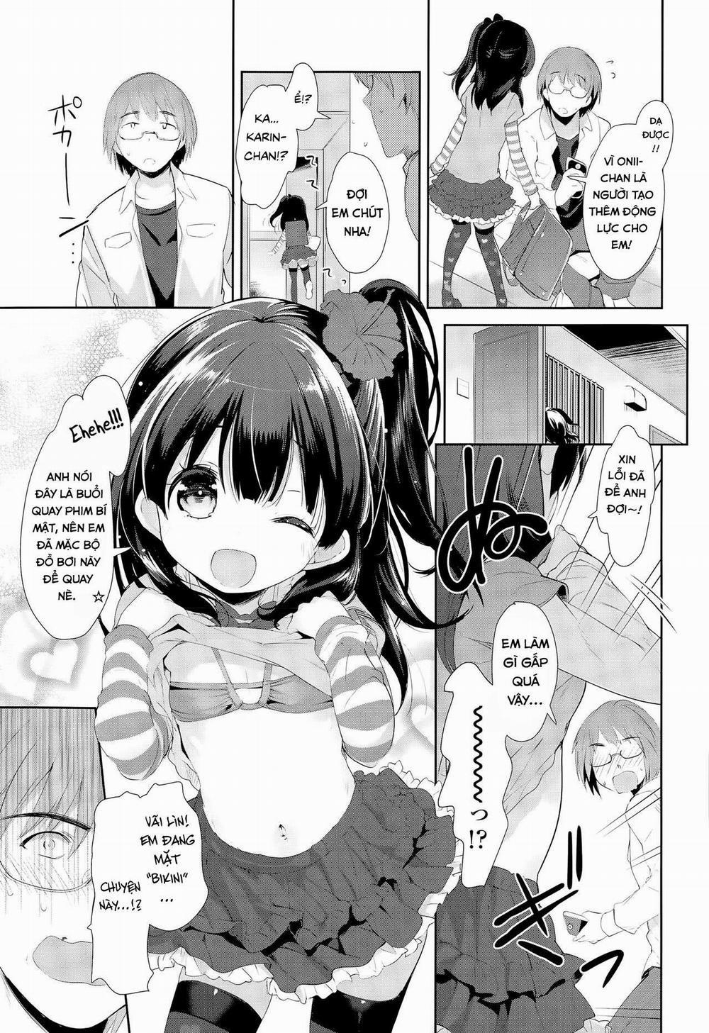 Tôi may mắn được húp bé loli idol nhà kế bên. Oneshot trang 6