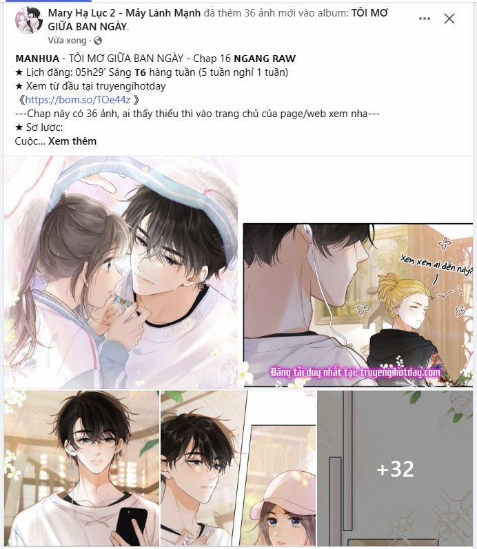 Tôi Mơ Giữa Ban Ngày 16.1 trang 0