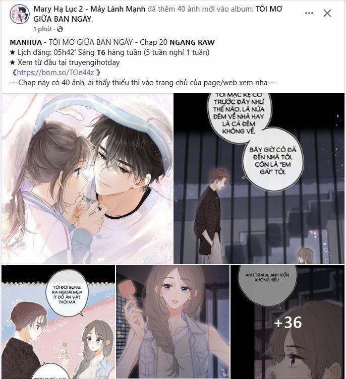 Tôi Mơ Giữa Ban Ngày 20.1 trang 0