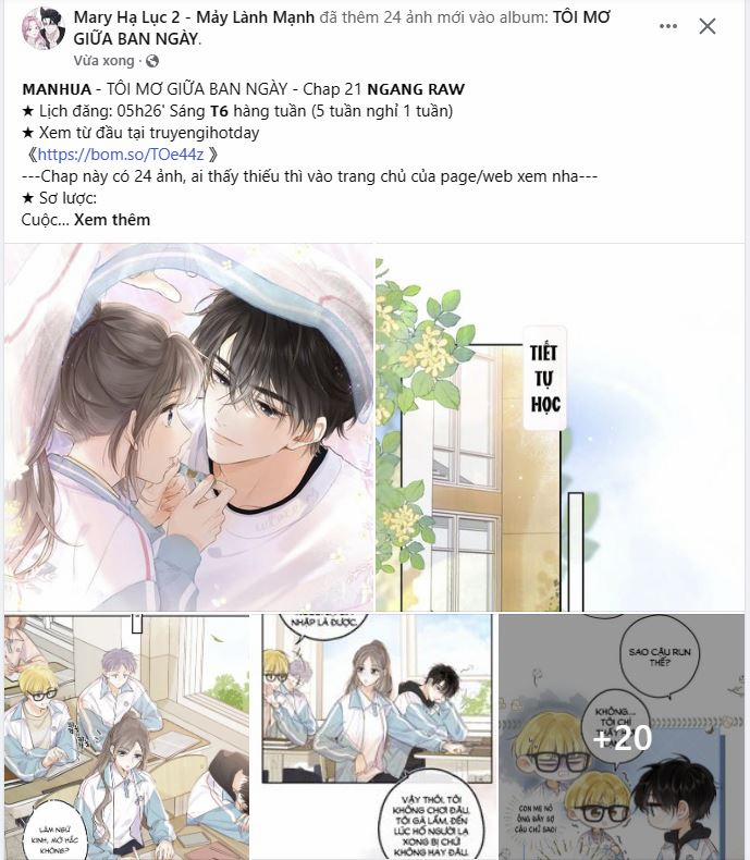 Tôi Mơ Giữa Ban Ngày 21.1 trang 0