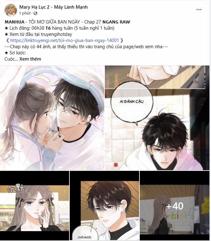 Tôi Mơ Giữa Ban Ngày 27.1 trang 0