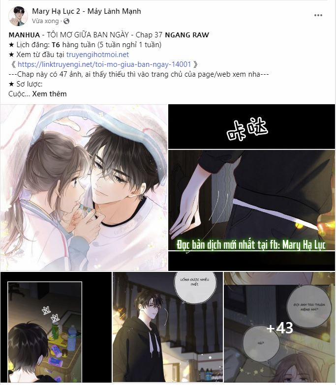 Tôi Mơ Giữa Ban Ngày 37.1 trang 0