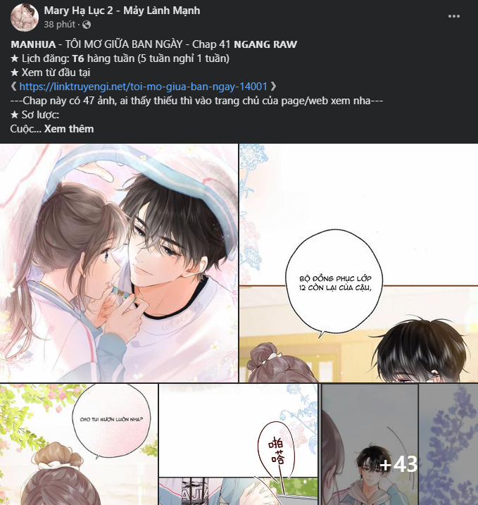 Tôi Mơ Giữa Ban Ngày 41.1 trang 0