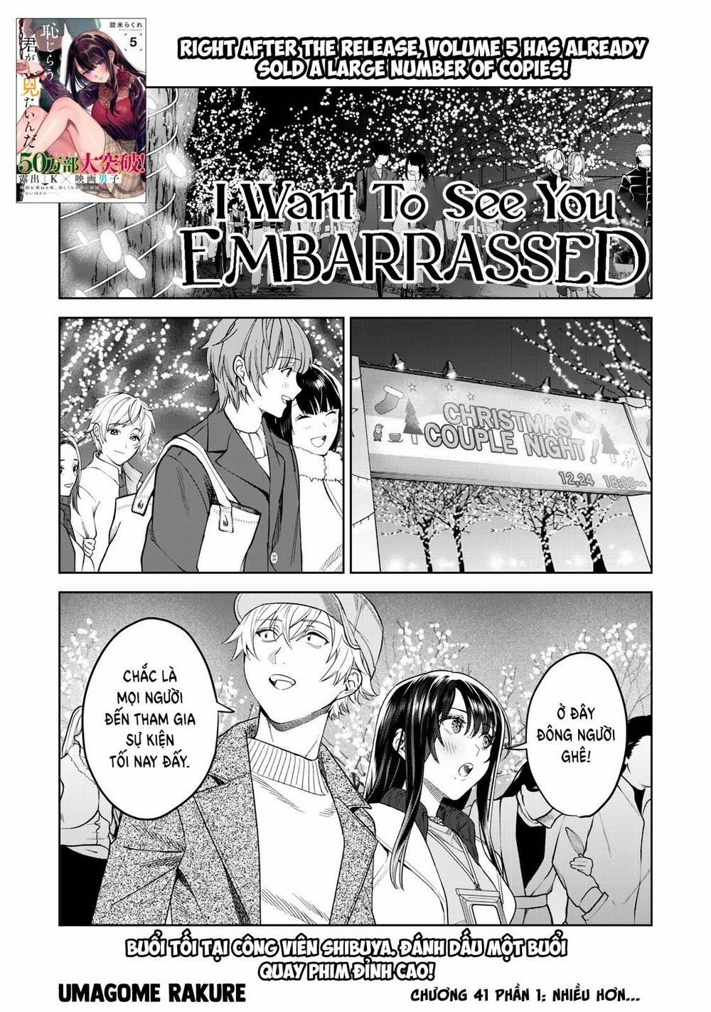 Tôi Muốn Nhìn Thấy Dáng Vẻ Xấu Hổ Của Cậu 41 trang 1