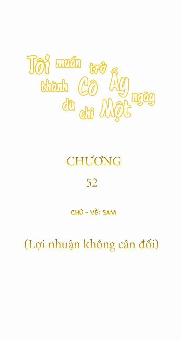 Tôi Muốn Trở Thành Cô Ấy Chỉ Một Ngày 52 trang 21