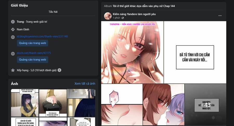 Tôi Ở Thế Giới Khác Dựa Dẫm Vào Phụ Nữ 141 trang 49