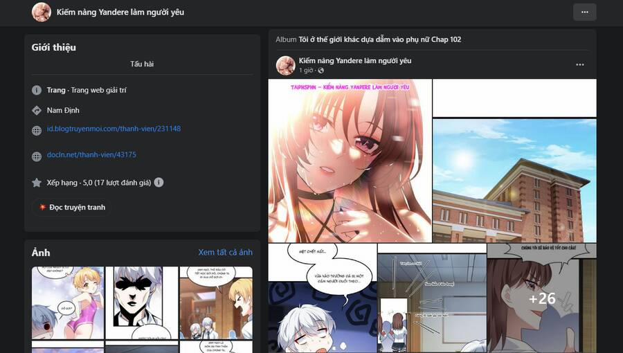 Tôi Ở Thế Giới Khác Dựa Dẫm Vào Phụ Nữ 98 trang 48