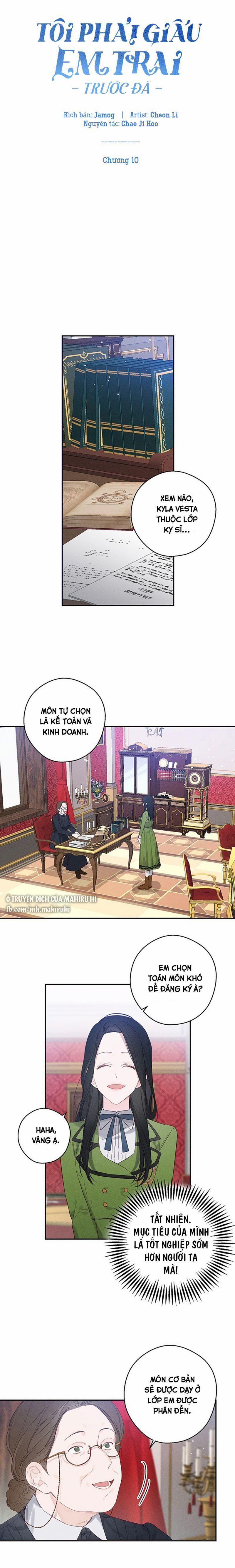 Tôi Phải Giấu Em Trai Trước Đã 10 trang 6